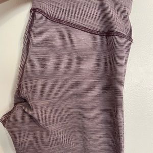Lulu Lemon align stripe leggings
